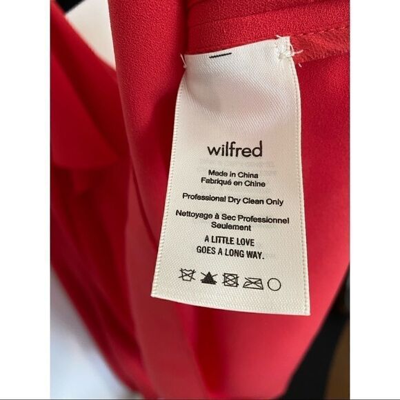 Aritizia Allaire Ruffle One Shoulder Blouse Top - Picture 6 of 7